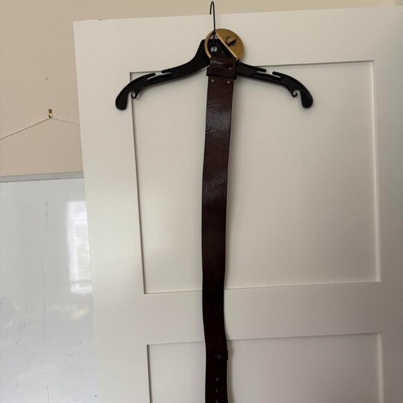 Vintage Diesel 100% Italian Leather Belt - Picture 1 of 5